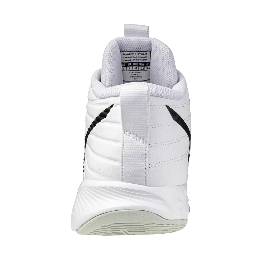 Mizuno WAVE MOMENTUM PRO MID White/Black/Frozen Emerald